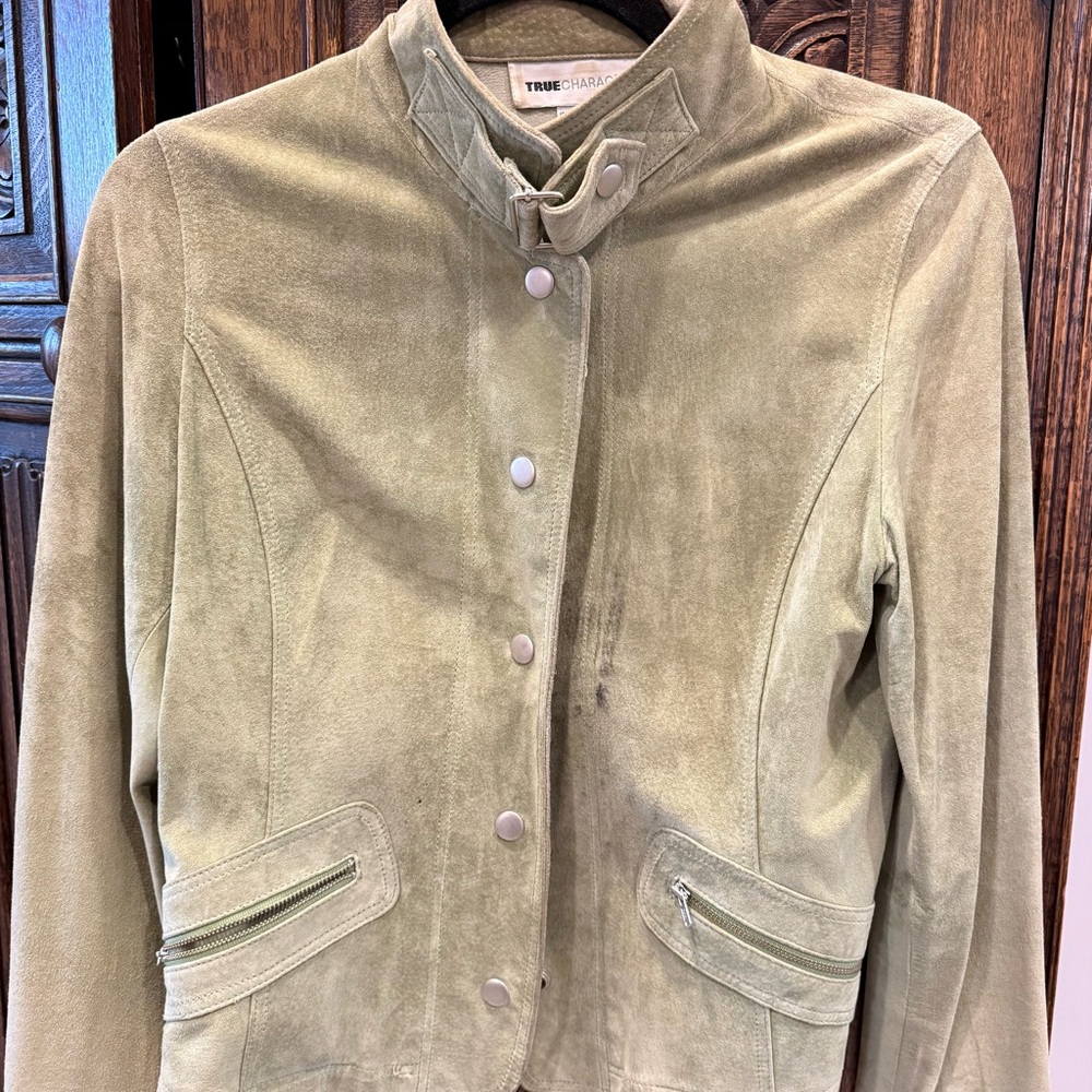 Danier Sage Green Utility Jacket